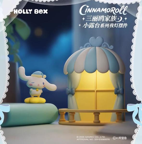 Новый Оригинальный Оригинальный Наличие Серия Sanrio Family Маленькая Терраса Ночник Магнит на Холодильник Украшение Милые Игрушки Подарки на День Рождения