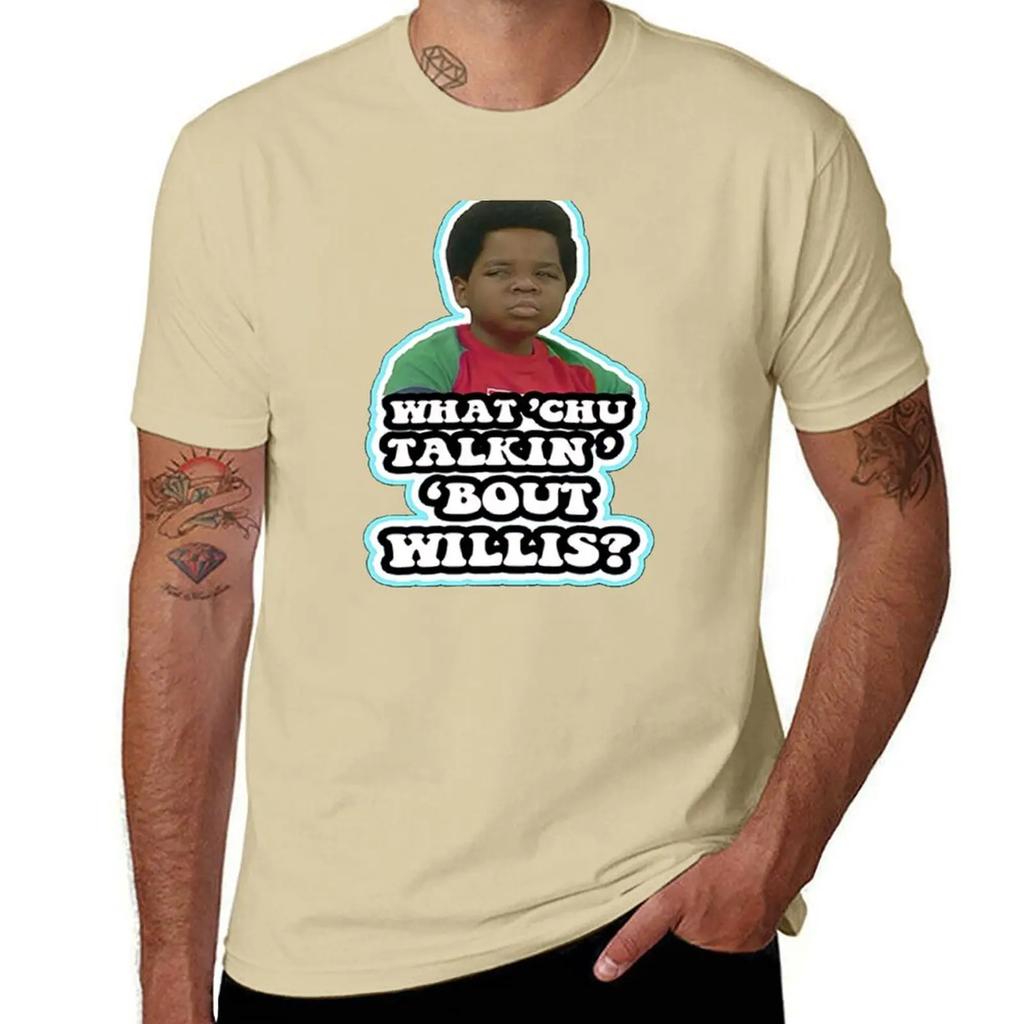 Whatchu talkin bout Willis Gary ColeUnisex Different Strokes TShirt plus sizes customizeds customs sports fans t shirts Unisex