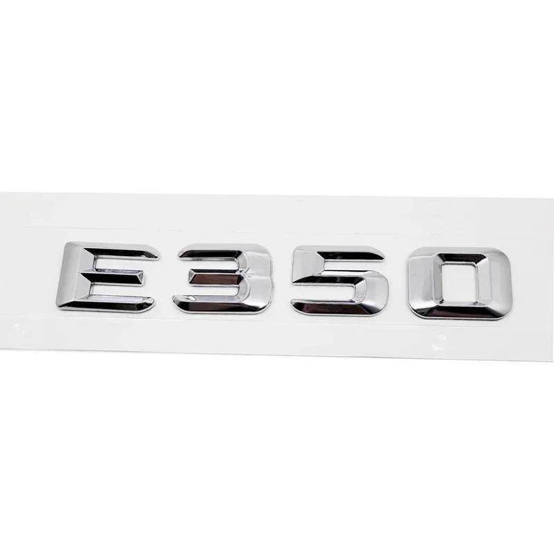 Car Rear Trunk Number Letter Sticker Tail Box Emblem Badge for Mercedes Benz E Class E300 E320 E350 E400 E420 E430 E500 E550ppp1