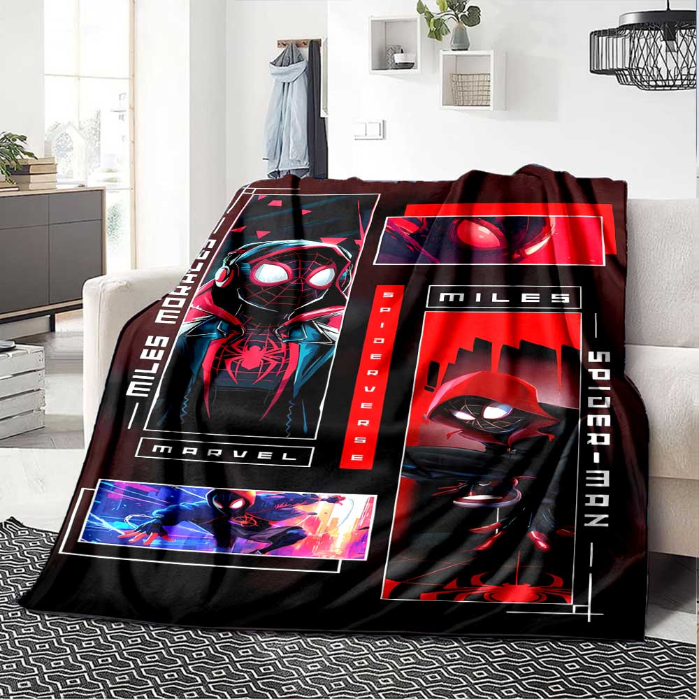 Spider-Man: Urban Legend Gift Blanket Comfortable Throw For Sofa Couch Office Bed Picnics All-Season Use Playful Home, Birthdays Y42