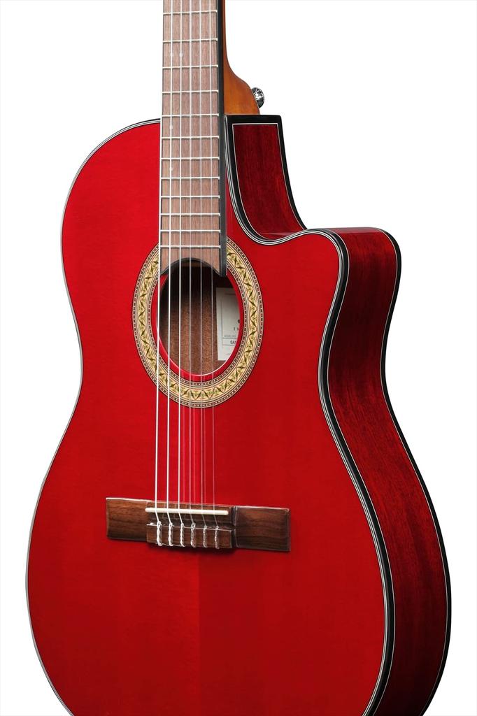 IBANEZ Тонкий корпус гитары Elegat с толщиной корпуса около 70 мм [прозрачный красный глянцевый] GA30TCE-TRD