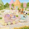 Парк развлечений Sylvanian Families [Набор аттракционов - Поезд - Самолет -] KO-79 Сертифицировано ST Для детей от 3 лет Игрушка Кукольный домик Sylvanian Families