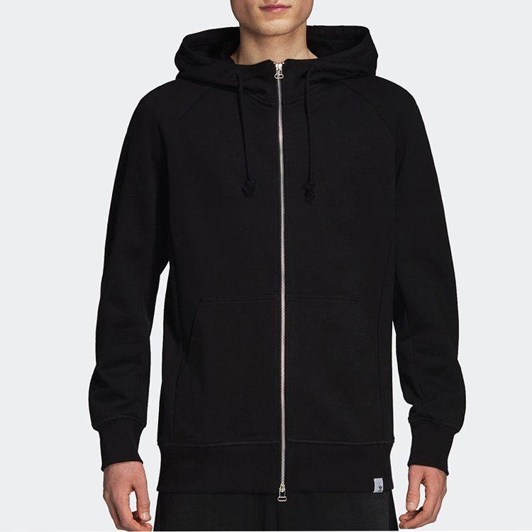 adidas Куртки Мужские Черные С Капюшоном Умеренные Другие DH3382