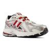 New Balance Lightweight Comfortable Low-Top Casual Shoes Kids Sneaker White Silver Red GC1906EA