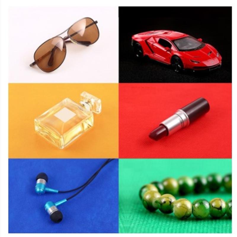 4GL PULUZ 24 см PU5022, 2 предмета, светодиодная коробка для фотостудии, светодиодный световой короб для фотосъемки, 6-цветные фоны