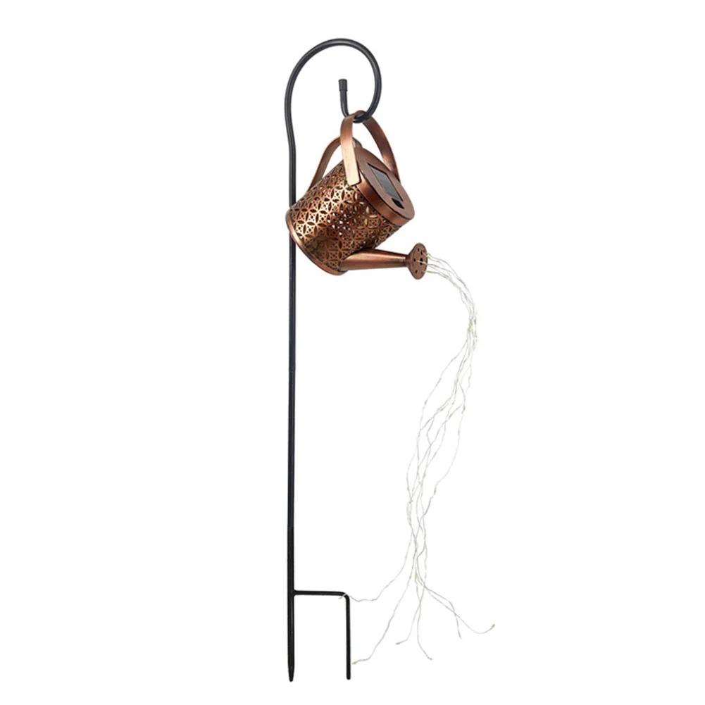 Уличный ретро-фонарь на солнечной батарее, садовое украшение, водонепроницаемые старинные металлические солнечные светильники с вольфрамовой лампой, подвесная лампа для палатки на патио