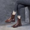 Vintage Martin Boots Leather Chelsea Boots