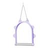 Parrot Swing Cage Accessory Standing Activity Center Entertainment Play Perch Toy for Parrot for Cockatiel Budgie Cockatoo