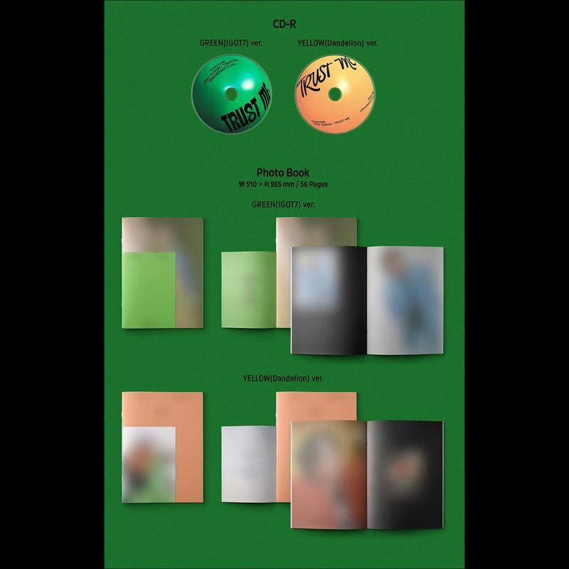 ЮГЕМ(GOT7) ПОВЕРЬТЕ МНЕ (ЗЕЛЕНАЯ ВЕРСИЯ/ЖЕЛТАЯ ВЕРСИЯ.) Альбом
