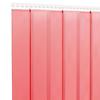 VidaXL Red Door Curtain 300 Mmx2.6 Mm 25 M PVC, Door Strip, PVC Strip Curtain, PVC Door Curtain 153869