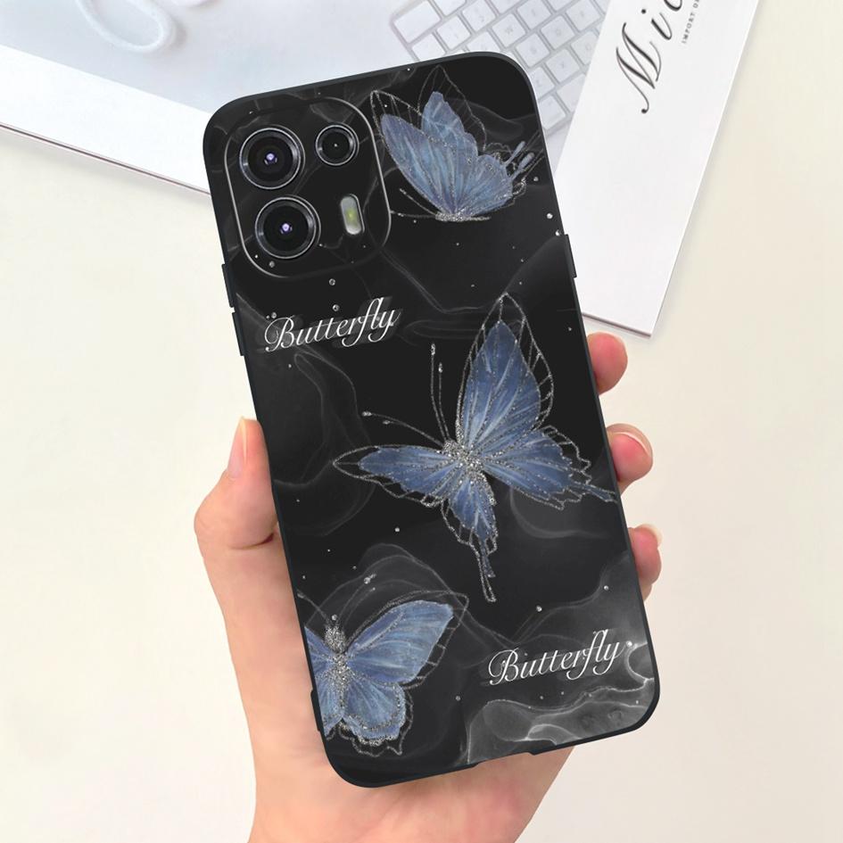 Чехол для Moto Edge 20 Lite XT2139-1 Funda Модный Расписной Черный Мягкий Силиконовый Защитный Чехол Для Motorola Edge 20 Fusion Coque