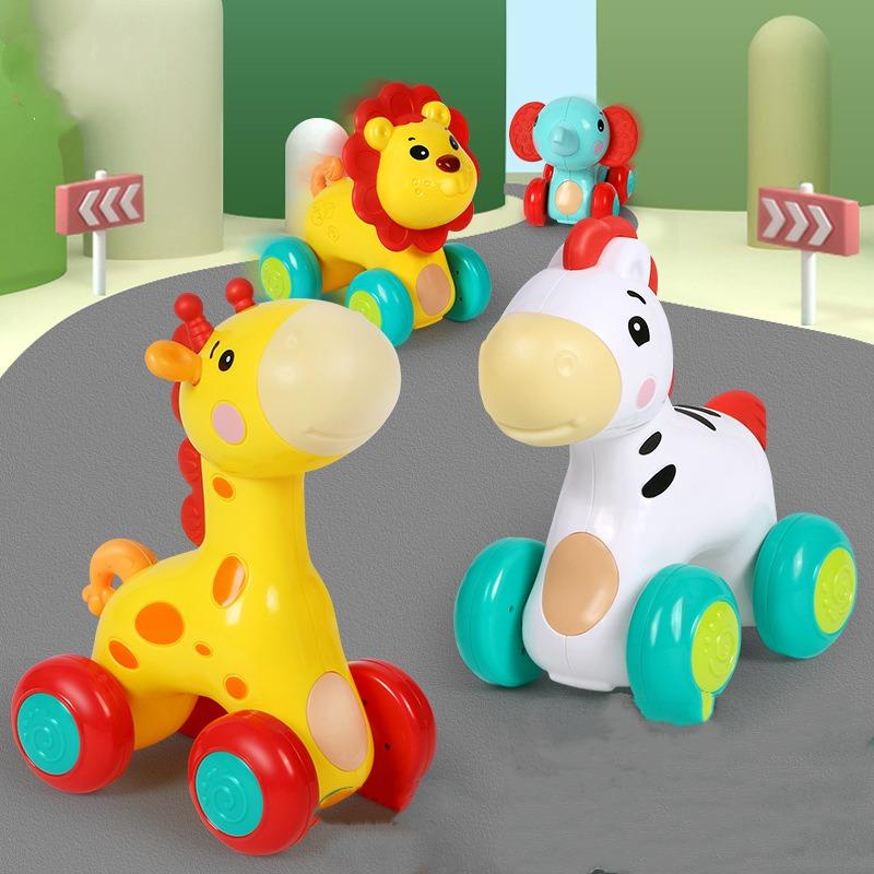 Детская игрушка для ползания, детские электронные домашние животные, музыкальные игрушки, движущаяся игрушка для малышей, раннее просвещение, подарок для познания животных