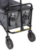 AmazonBasics Utility Wagon Складная садовая утварь для сбора садовых инструментов с чехлом, серая, 103,89 Дx50,8 Шx70,1 Всм