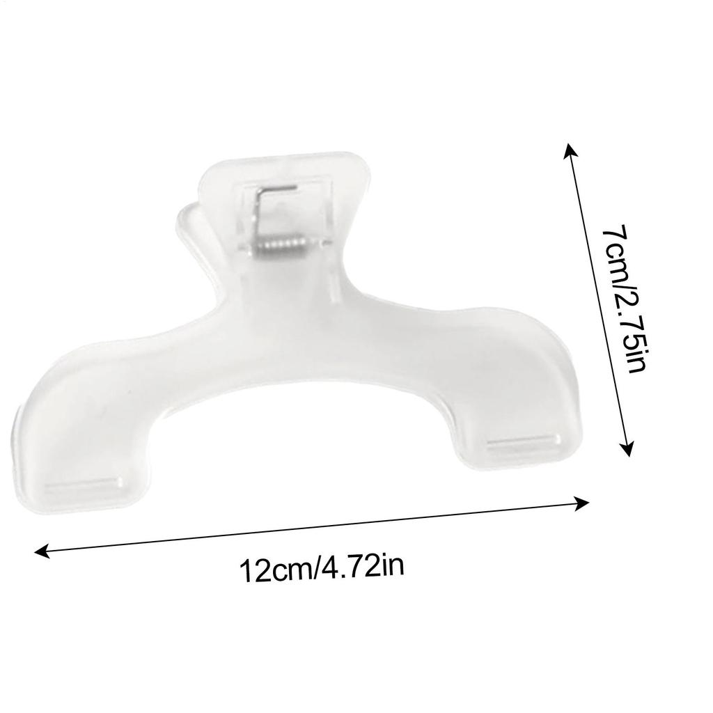 Прозрачный пластиковый зажим для книги Простой помощник для чтения Держатель для фиксированных страниц книги Закладка Креативный практичный держатель для заметок Подарок для студента