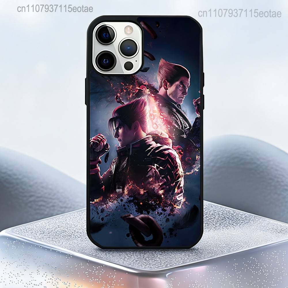 Чехол-бампер с защитой от падения и магнитом для игры T-Tekken 8 для iPhone 17,16,15,14,13,12,11,Pro,Max,Plus,Mini,SE4,E