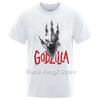 Godzillas VS.kong King Anime Printed Men T Shirts Japanese Streetwear Cotton Tops  Tee Hip Hop Harajuku  T-shirts