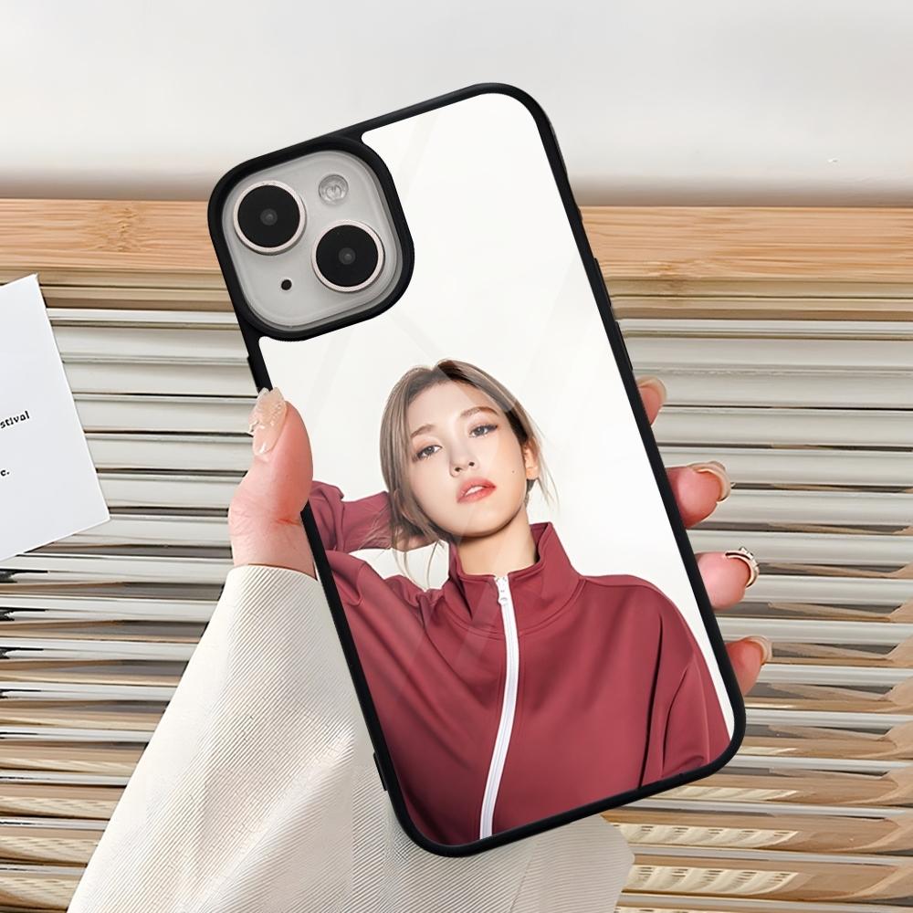 Чехол для телефона Kpop Чон Соми Для iPhone 15 Pro Max 14 12 11 13 Mini 16 8 7 Plus X Xs XR PC+TPU Задняя крышка