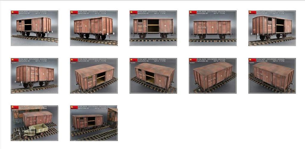 MiniArt Масштабный пластиковый набор грузового вагона типа NTV 35288 1/35 18 тонн