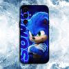 Чехол для телефона S-Sonic Еж Соник Для Samsung S25,S24,S21,S22,S23,S30,Ultra,S20,Plus,Fe,Lite Черный Корпус