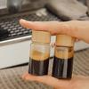 Мини стеклянная бутылка для кофейного концентрата, молока, сока, герметичная бутылка с крышкой, банка для чая, многофункциональная портативная пустая банка