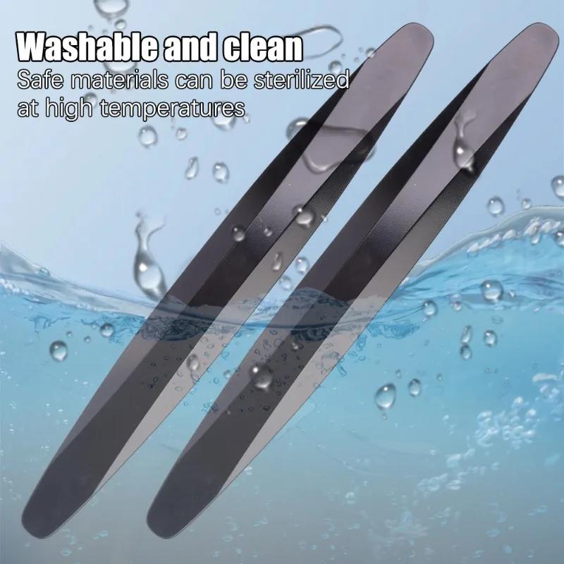 Автомобильные бамперы, противоударные полосы, универсальные защитные накладки на передний и задний бампер, защита от царапин, украшение из ПУ, 40x5 см