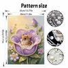 Cute mouse pearl painting handmade diy pearl art painting stickers home decoration gifts