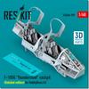 Reskit Cockpit Instrument Panel and Console Hobby Plastic Model Parts 1/48 F-105G w/3D (for Boss) RSKU48-0399 (Airplane)