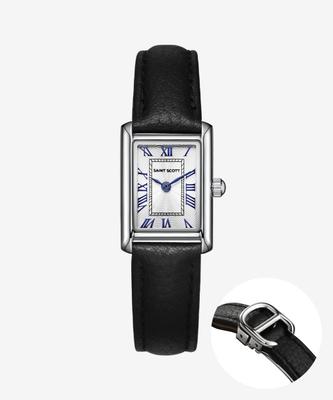 [Св.. Скотт Лондон] Св. Часы Scott London Seine Steel с D-образной пряжкой ST9112-SSB-D