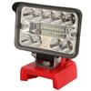 3in LED Rechargeable Work Light 18PCS Lamp Beads 2800lm 54W High Power Recyclable Reusable Square