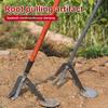 Heavy-Duty Root Remover Garden Tool Designed For Efficient Manual Plant Root Removal Of Corn Stalks And Soybean Root