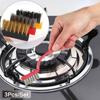 3 шт./компл. щетка для чистки с длинной ручкой, инструменты для чистки кастрюль и сковородок, аксессуары для ванной комнаты и кухни, маленькая щетка для чистки газовой плиты