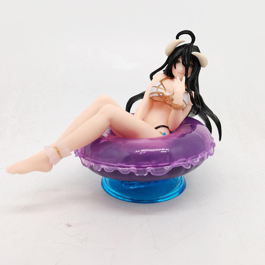 ОВЕРЛОРД Альбедо Рем Рему Сакураджима Май Плавательный круг Аниме Девушка ПВХ Фигурка Игрушка Игра Статуя Коллекция Модель Кукла
