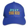 Billy The Kid Lettering Baseball Cap Breathable Mesh Back Adjustable Buckle Closure Moisture Wicking Quick Dry