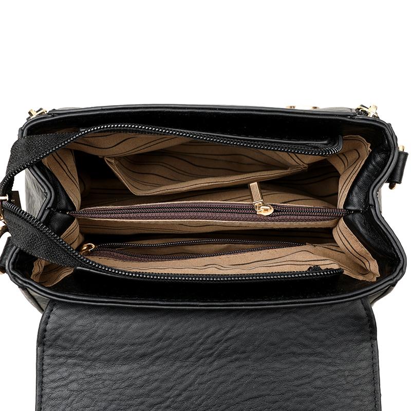 Модная женская сумка через плечо, Высококачественная сумка кроссбоди из искусственной кожи, Простая сумка на плечо, Повседневная сумочка, Подходящая для ежедневного использования и шопинга