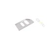 For Volvo XC60 2010-2017 Silver Steel Start Button Ignition Switch Cover Trim 1P