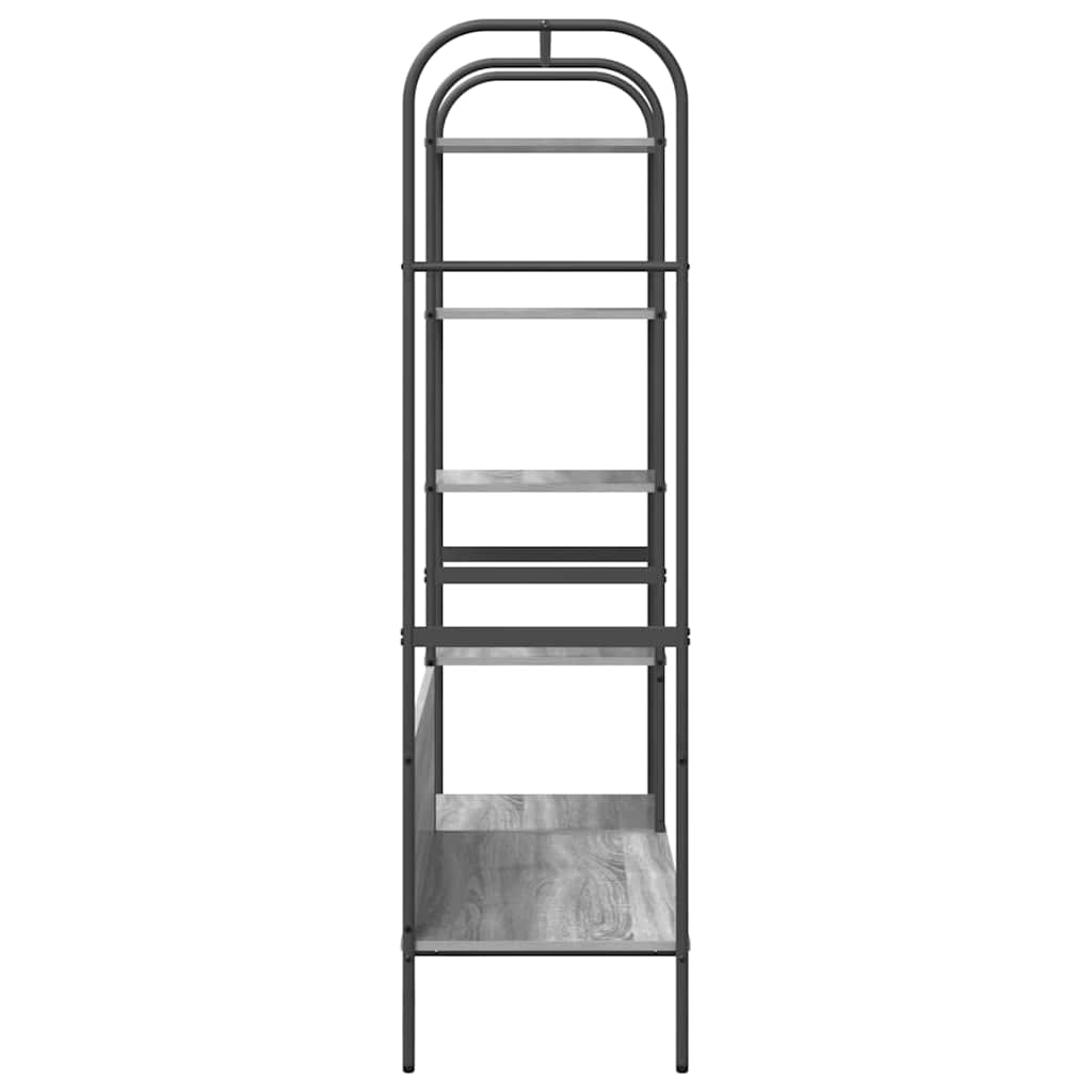 Clothing Rack with Shelf Gray 120 x 44 x 160 cm Engineered Wood