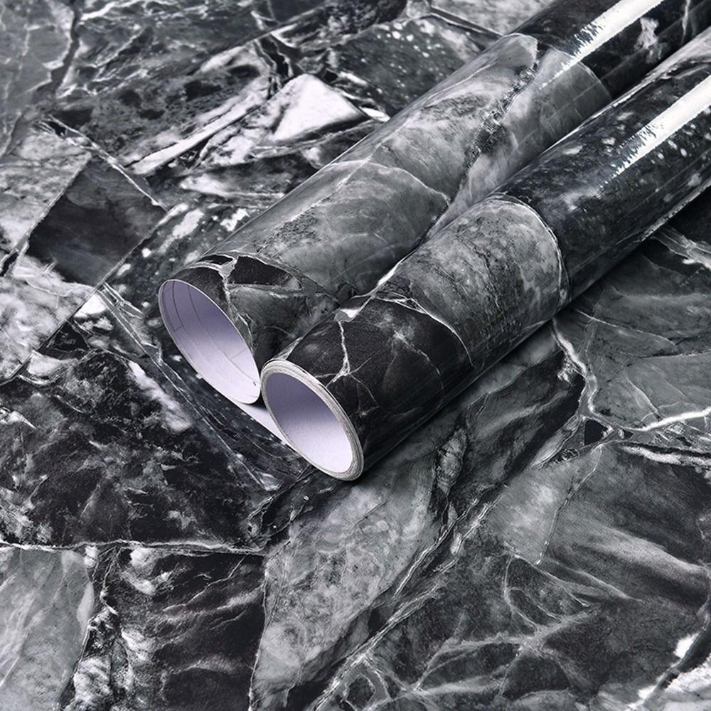 Room Decoration Waterproof For Furniture PVC Cabinet Wall Stickers Wallpaper Decal Decorative Films