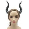 Рожки Ободок Дьявольские Рожки Ободок Черный Косплей Обруч для Волос Набор для Хэллоуина Наряд Имитация Бычьих Рогов Красота