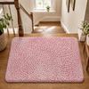 Kusama Yayoi Floor Mat Flannel Non-Slip Washable Soft Absorbent Rug For Bathroom Kitchen Bedroom Home Decor