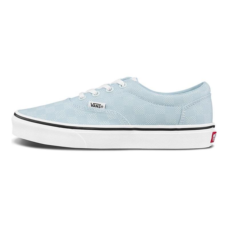 Vans Doheny Checker Dot - Женские кроссовки Ballad Blue, белые VN0A3MVZ3QN
