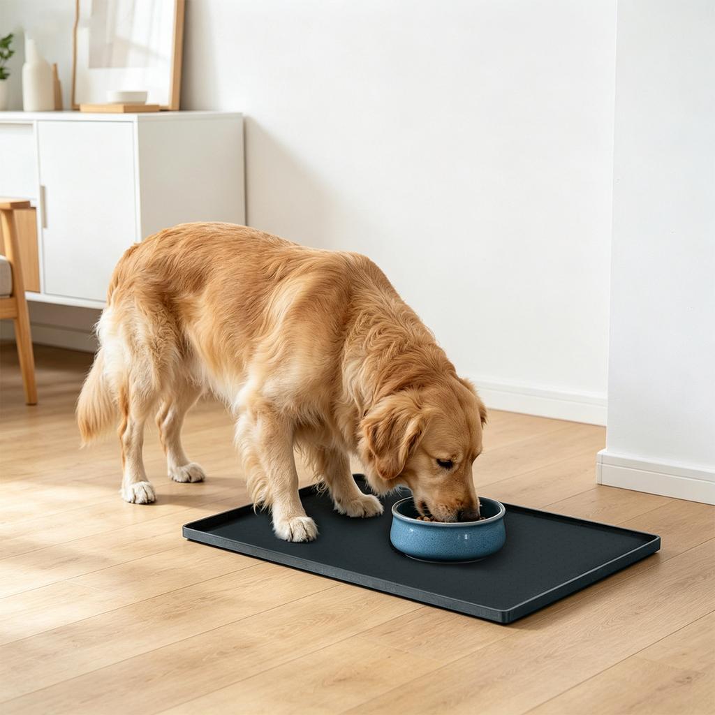 Under Sink Mat, Silicone Under Sink Liner For Kitchen And Bathroom, Cabinet Protector Drip Tray, Protects Cabinets From Leaks And Spills