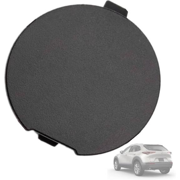 Rear Bumper Tow Hook Eye Cap Cover Compatible for Mazda 2020-2023 CX-30 CX30 Black Textured,Tow Eye Cap Replaces DGH9-50-EL1 DHB450EK1