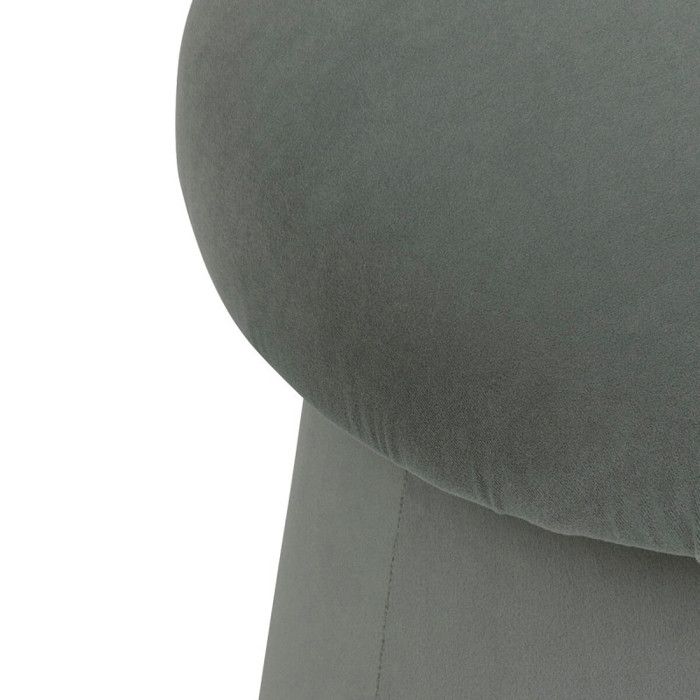 Pouf velours champignon "Noa" Atmosphera - Céladon
