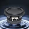 High Performances 4inch Rubber Edged Speaker Wide Frequency Ranges with 25W Power and IPX7 Waterproof Design