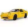 1/24 Mazda RX7 Initial D Гоночная игрушечная машина JDM Модель 1:24 Литых Металлических Модели Автомобилей Миниатюрная Коллекция Звука и Света Подарок для Мальчика Ребенка