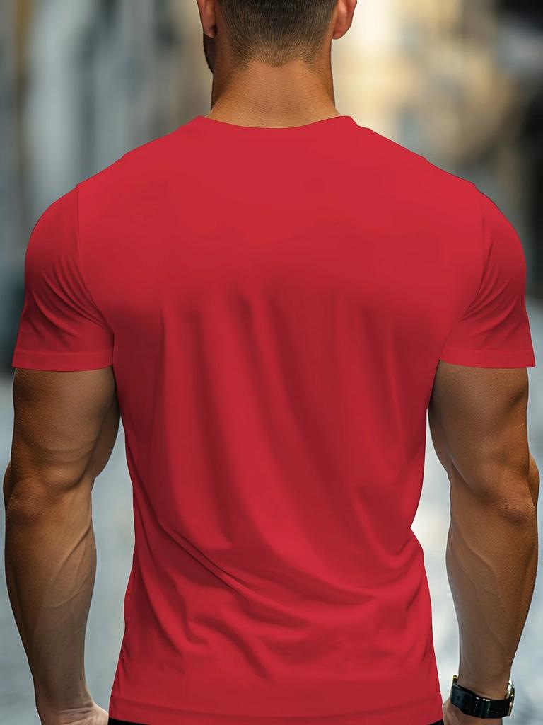 Мужская повседневная спортивная футболка из 100% хлопка свободного кроя оверсайз с принтом Focus, с круглым вырезом и коротким рукавом, топы, модная уличная одежда, хлопковая одежда