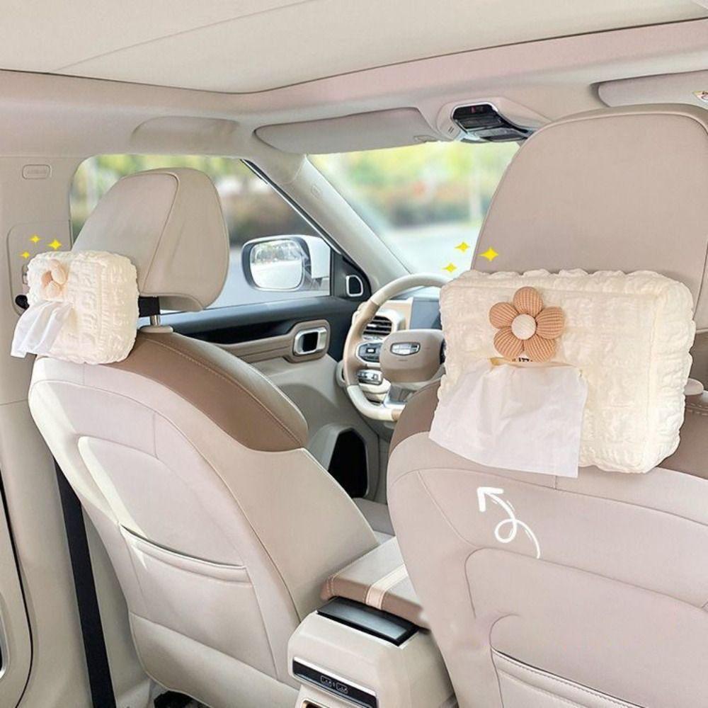 1 шт., чехол для салфеток Kawaii, портативная бумажная коробка, держатель для салфеток, коробка для салфеток, креативное украшение автомобиля, аксессуары для автомобиля