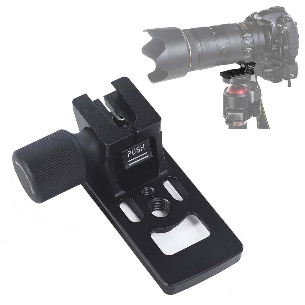 Tripod Mount ARCA Type Lens iShoot Tripod Mount Ring Compatible with Nikon NIKKOR FL ED VR and 500mm PF ED VR Telephoto Zoom with Bottom Quick Release