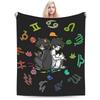 Homestucks Video Game Flannel Blanket Autumn  Warm Soft Throw Blanket for Child Home Decor Pattern Bedspread Sofa Bed Cover