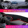 Совместимый солнцезащитный козырек для приборных панелей Chevrolet Cruze, Covez и Malibu XL – Теплоизоляция и защита от солнца для центральной консоли